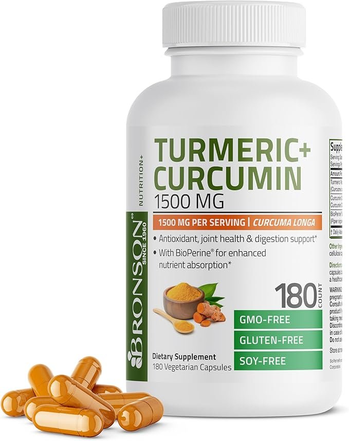 Organic Turmeric Curcumin Supplement